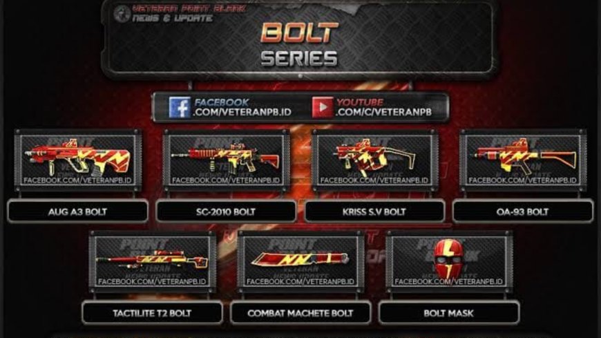 Point Blank Kembali Merilis Series Bolt Terbaru: HK-417 R, T77 dan Kar98K Jadi Incaran